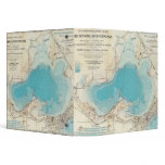 Hydrographic map Lake Mendota Binders