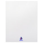 Hydroponics, chili pepper, blue text design letterhead design