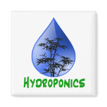 Hydroponics design-black bamboo fridge magnet Hydroponics design-black bamboo fridge magnet