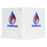 Hydroponics Design with strawberry Blue drop Binders