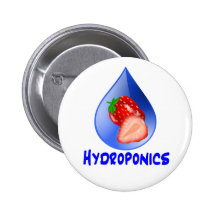 Hydroponics Design with strawberry Blue drop Pin