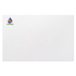 Hydroponics-Tomato, Green Text, Blue drop Personalized Stationery