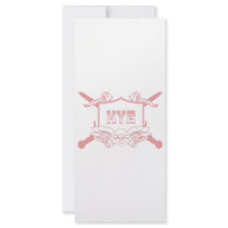Hye Swords Pink Rack Cards