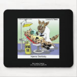 Hyena Dentistry Cartoon Funny Quality Mouse Pad mousepads