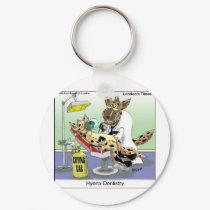 Hyena Dentistry Funny Gifts, Tees & Collectibles keychains