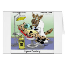 Hyena Dentistry Gifts Tees Mugs Cards Etc cards