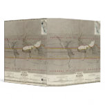 Hyetographic rain map 3 ring binder