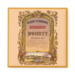 Hygienic Whiskey: 1860 - Magnet #1