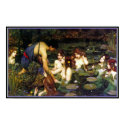 Hylas and the Nymphs - by John Waterhouse posters