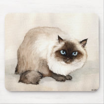 "Hymalan Cat" Art Mouse Pad mousepads