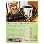 Hype-Dup! Coffee Brochure Order Form flyers