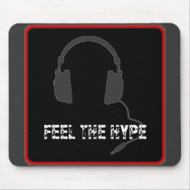 HYPE MUZIK mousepad by cczernia HYPE MUZIK mousepad