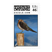 HYPER BIRDS / ROBIN RED BREAST POSTAGE STAMPS
