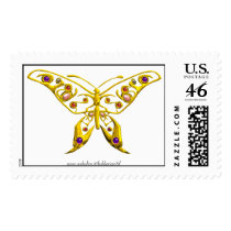 HYPER BUTTERFLY postage by bulgan_lumini HYPER BUTTERFLY postage