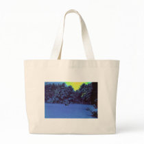 Hyper Color Winter Canvas Bag