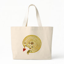HYPER LABIRINTH CANVAS BAG