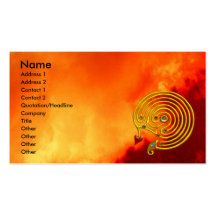 HYPER LABYRINTH BUSINESS CARD TEMPLATE