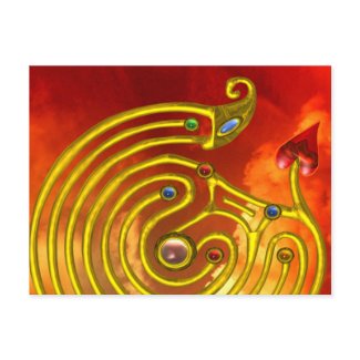 Hyper Labyrinth Magical postcard