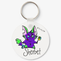 Hyper Sherbet Twitch keychains by rawrtoons Hyper Sherbet Twitch keychains
