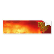 HYPER VALENTINE bumper stickers by bulgan_lumini HYPER VALENTINE bumper stickers