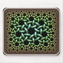 Hyperbolic Linked Rings mousepads
