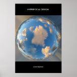 Hyperfocal Design - Sunset Sky Dome posters