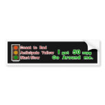 Hypermiler Bumper Sticker Coast Anticipate Start