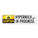 Hypermiling Bumper Sticker Bumper Sticker III bumper stickers