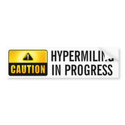 Hypermiling Bumper Sticker Bumper Sticker III by CleverSays