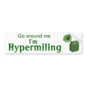Hypermiling Bumper Sticker I bumper stickers