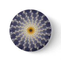 Hyperspace - Fractal Button by fractronics Hyperspace - Fractal Button
