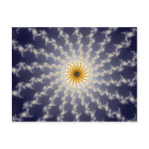 Hyperspace - Fractal Postcard by fractronics Hyperspace - Fractal Postcard
