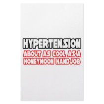 Hypertension...Not Cool stationery by Hypertension_Shirts Hypertension...Not Cool stationery