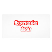 Hypertension Sucks photo cards