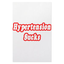 Hypertension Sucks stationery by Hypertension_Shirts Hypertension Sucks stationery