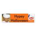 Hypey Halloween bumper stickers