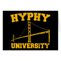 Hyphy University yay area Greeting Cards