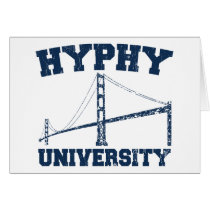 Hyphy University yay area Greeting Cards