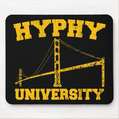 Hyphy University yay area Mouse Mats by strk3