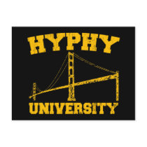 Hyphy University yay area Postcard