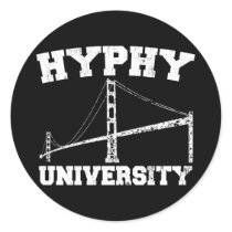 Hyphy University yay area stickers