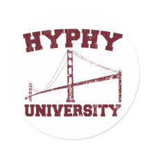 Hyphy University yay area stickers by strk3 Hyphy University yay area stickers