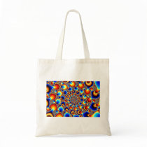 Hypn0sis - Fractal Art Tote Bags