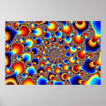 Hypn0sis - Fractal Art Poster
