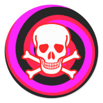HYPNO SKULL STICKER