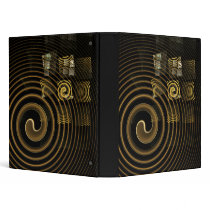 Hypnosis Abstract Art Binder