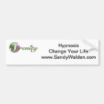 Hypnosis  Change Your Life Bumper Sticker