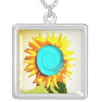 Hypnosis Sunflower Necklace necklaces