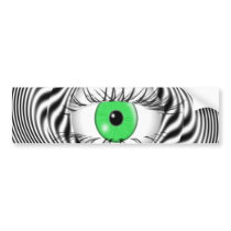 HYPNOTIC EYE - HYPNOTIST BUMPER STICKER