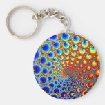 Hypnotic portal - Fractal Key Chain